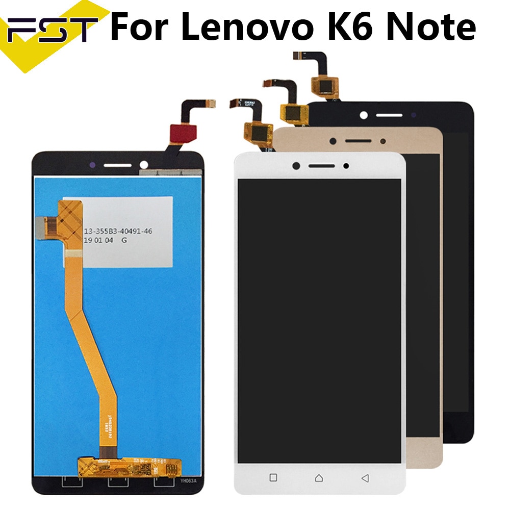 LCD Screen Assembly for Lenovo K6 Note K53a48 - 5.5inch IPS Display with Touch Digitizer