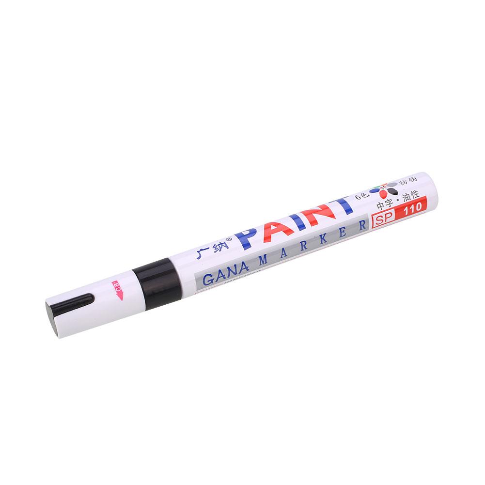 Repair Pen Permanent Permanent Car Car Scratch Repair Pen Remover Painting Paint Marker Pen Universal Waterproof Tire: Black