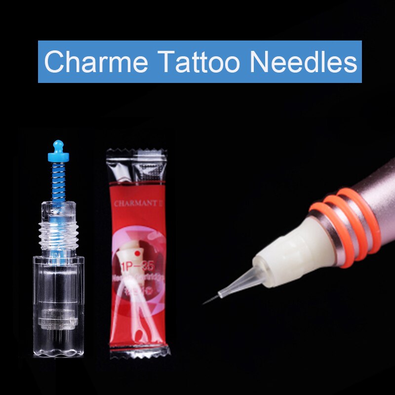 30 st nano charme tatueringsnålar patron för premium nål för charmant permanent makeup maskin ögonbryn läpp 1rl 3rl 5rl 5f