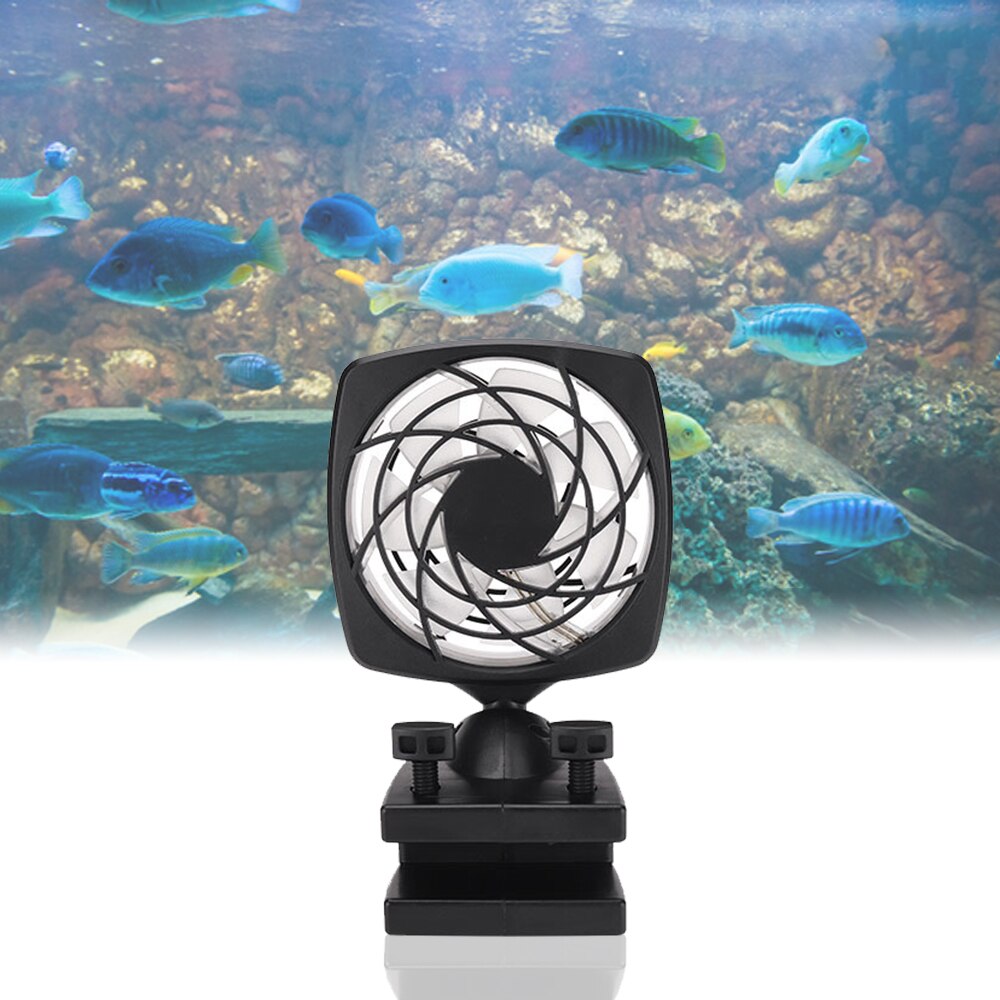 Ventilador de Acuario, enfriador, sistema de refrigeración para sal, agua dulce, Control de temperatura, accesorios de acuario: USB