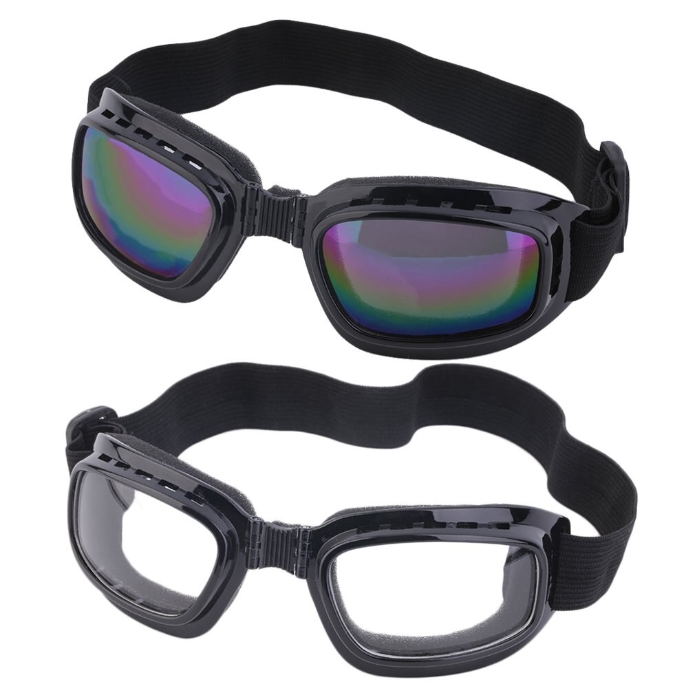 Unisex Safety Goggles Foldable Colorful Anti Glare Polarized Windproof Goggles Anti Fog Sun Protective Adjustable Strap Glasses