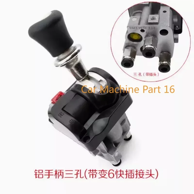 3 Gaten 4 Gaten Hefklep Zware Vrachtwagen Accessoires Hydraulische Regelklep Residu Dump Langzaam Verlagen Handmatige Schakelaar 1Pc