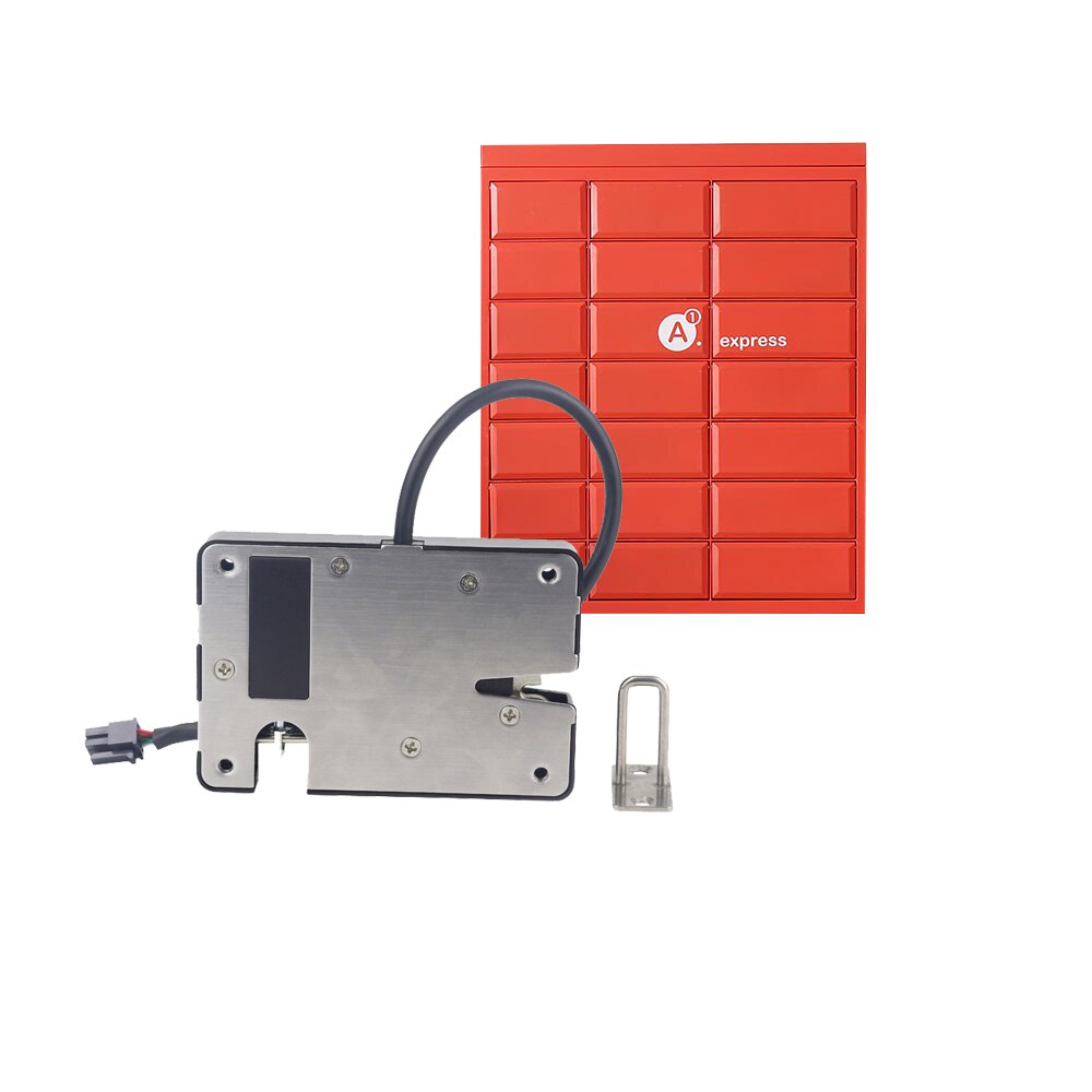 KENRONE Stainless Steel Deadbolt Electromagnetic Refrigerator Door Latch Solenoid Lock