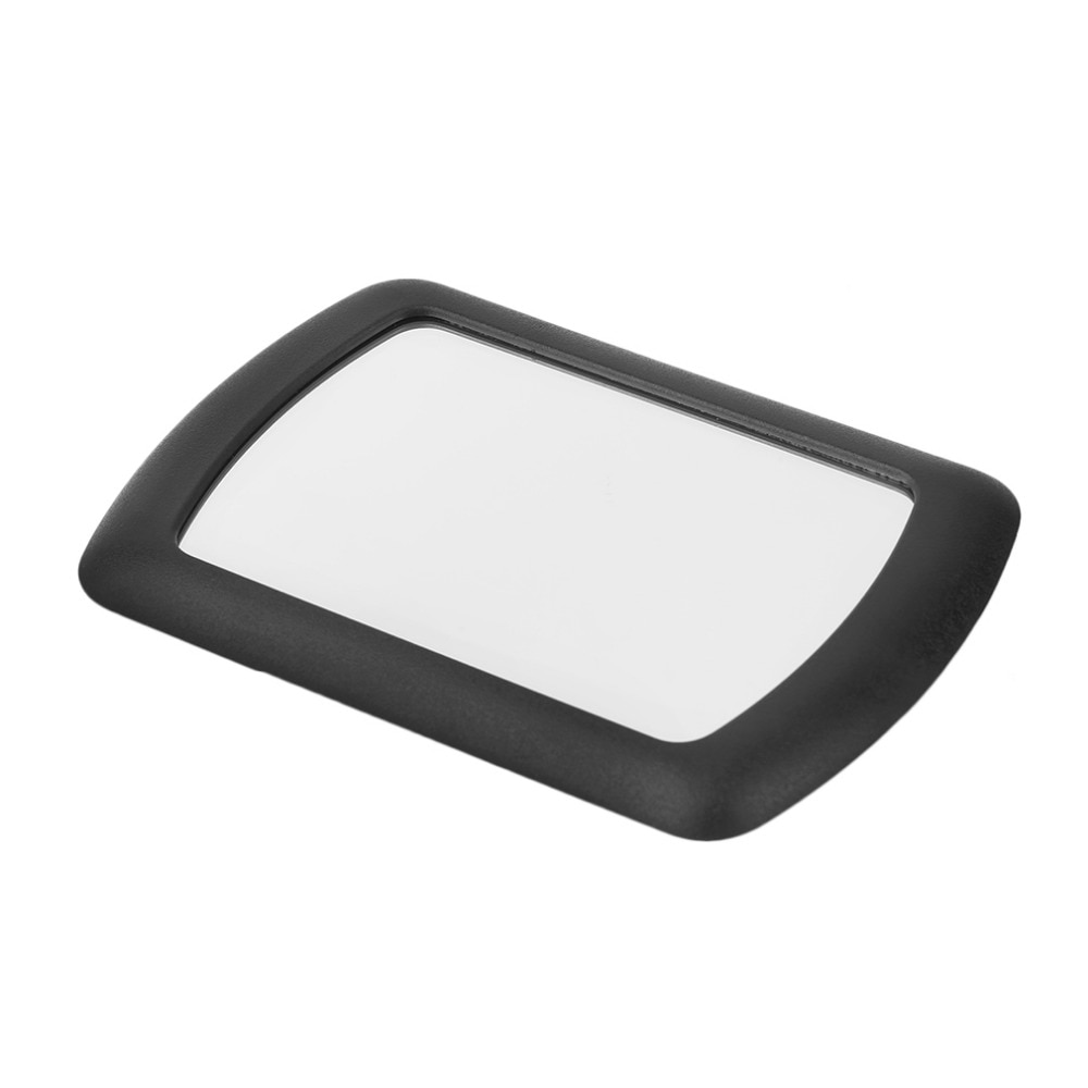 Espejo para visera de coche, espejo para maquillaje, sombra de sol, espejo cosmético ABS para maquillaje de automóvil, espejo de automóvil, estilo de coche