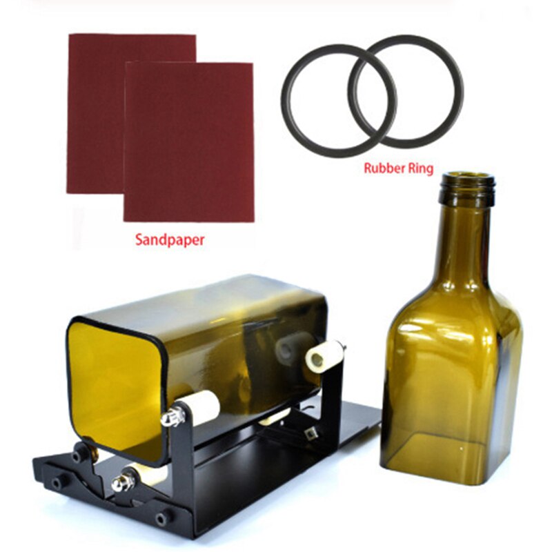 Bottles Cutting Glass Bottle-cutter DIY Glass Bottle Cutter Tool Cuting Machine Wine Beer Bottles Kit: Default Title