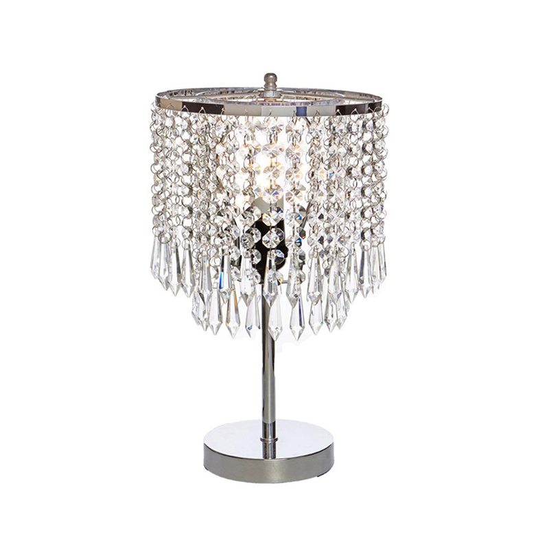 Moderne LED Ijzer Kristallen Nachtkastje Lamp voor Woonkamer Loft Persoonlijke Kantoor Kaptafel Interieur Decoratieve Luminary