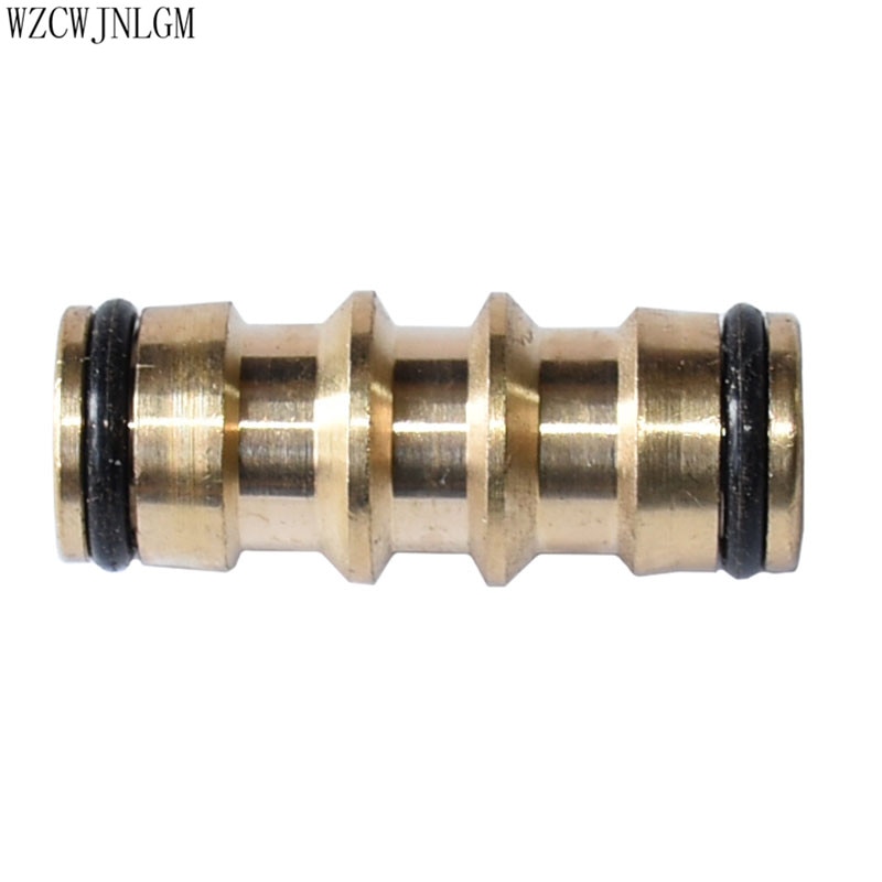 Puutarhakastelu messinki kaksisuuntainen pikaliitin letku huoltotyökalu adapteri puutarhakastelu 5/8 " liitin 1 kpl