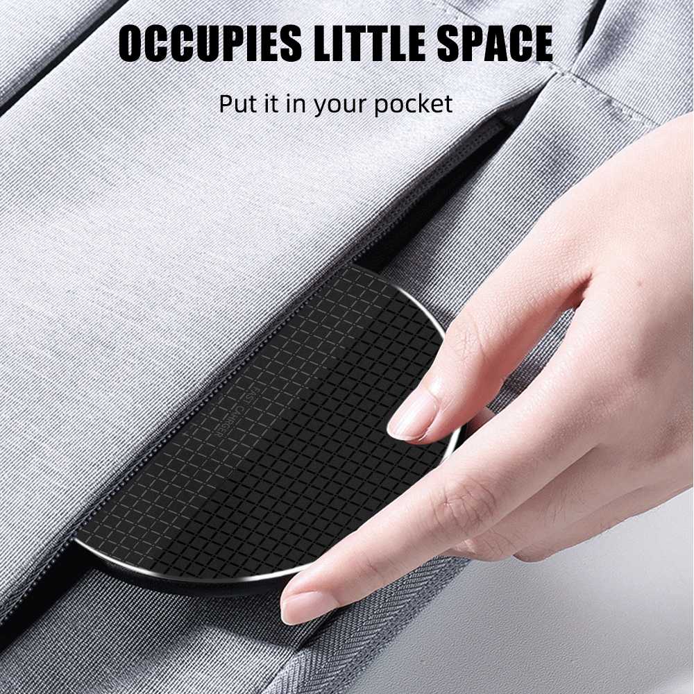 10w qi-schnellladegeräte für iphone 12 pro max, 11 pro, xr, xs max, samsung, huawei, xiaomi und oppo – induktives schnellladen