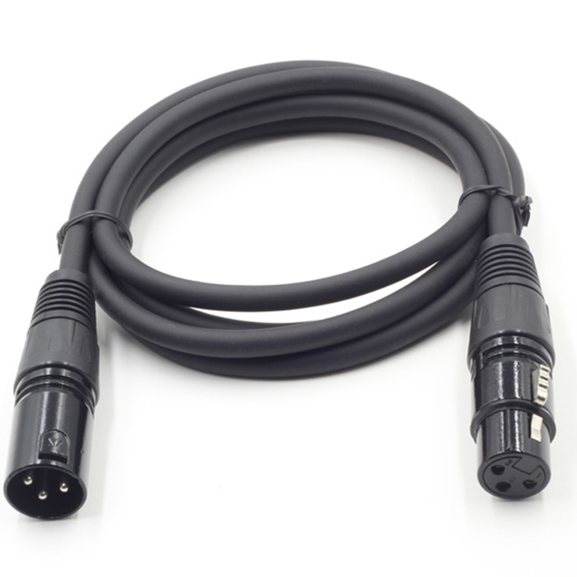 3-PIN DMX signal line (1M, 2M, 3M, 4M, 5M, 6M, 10M, 15M, 20M) LED PAR spotlight dmx cable dj equipment 100% brand disco