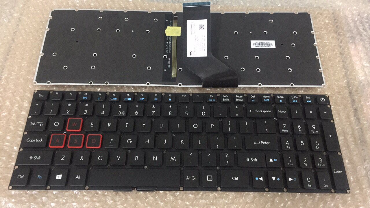 US Keyboard Backlit For Acer Nitro 5 AN515-51 AN515-52 AN515-53 AN515-41 AN515-42 AN515-31 N16C7 N17C1 VX5-591G 793 VX15