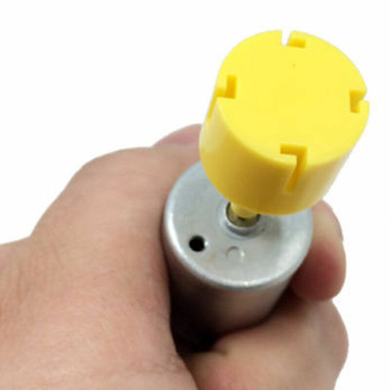 Vertical Micro Wind Turbines Generator Small DC Motor Blades with LED DIY Kit