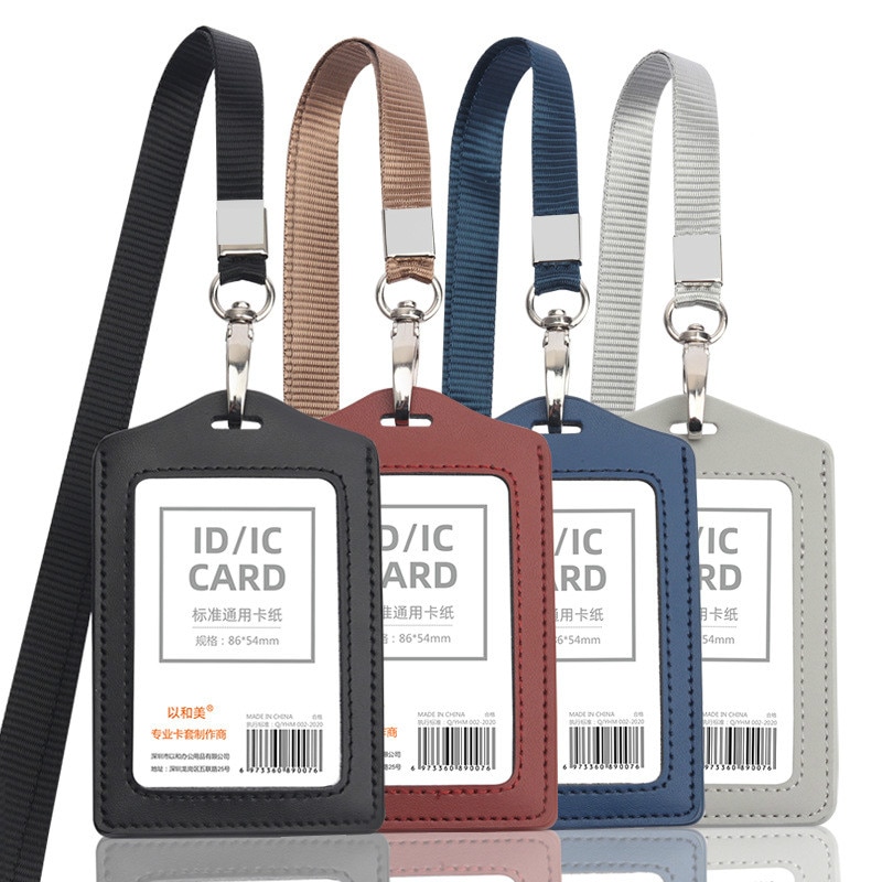 Color Business Exhibit ID Card Holder Neck Hang Lanyard Strap Anti-lost Wrist Lanyard Rope For Keys Phone Camera Keys