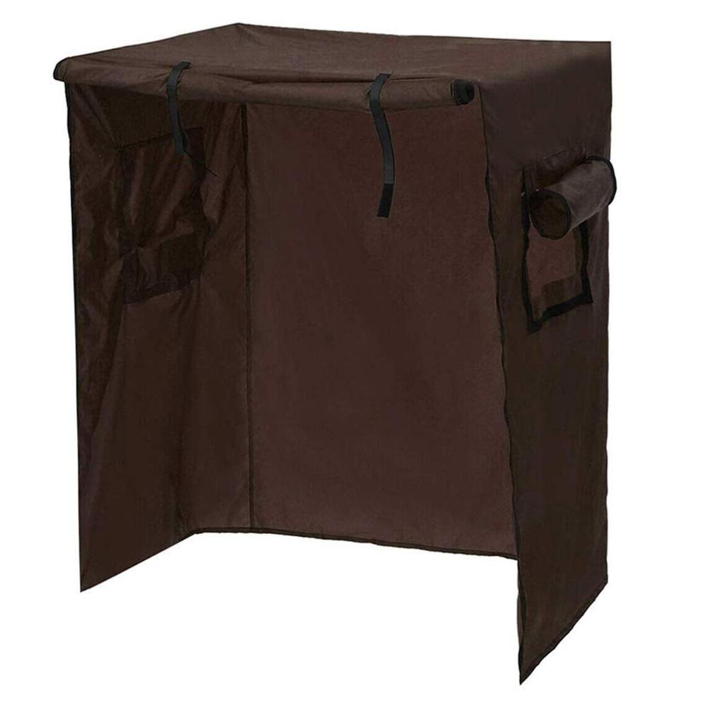 Couverture de Cage à oiseaux, étui de protection anti-poussière pour animaux d&#39;extérieur, jardin, terrasse: Coffee