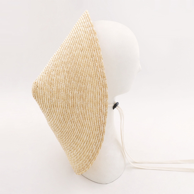 Chapeau de cône de paille chinois traditionnel, chapeau de fermier de riz, adulte, enfants, voyage, asiatique financièrement, pêche au jardin, essentiel de la présidence, E27