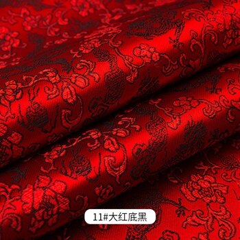 Chinese Stijl Satijn Jacquard Brokaat Stof Voor Naaien Sofa Cover En Diy Cheongsam En Traditionele Chinese Pak TJ0246: 11