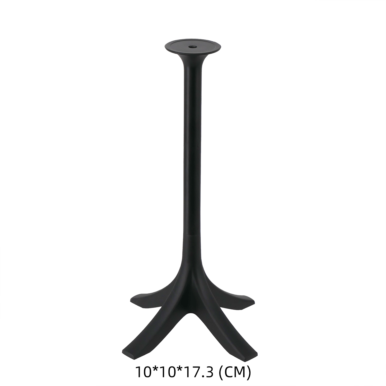 1/6 Bjd Ob11 Miniatuur Poppenhuis Meubels Mini Model Zwart En Wit Tafelblad En Massief Houten Tafelblad En Tulp Tafel Benen: Beech table top