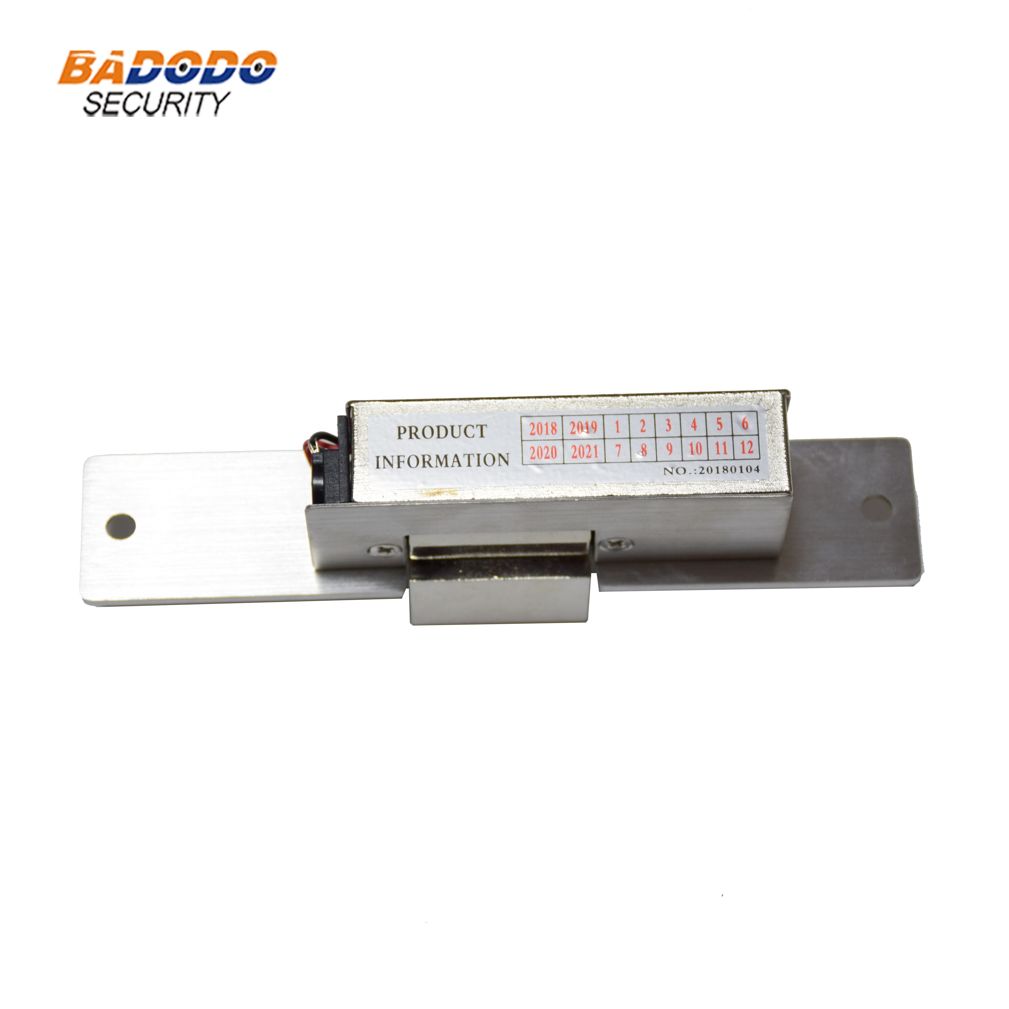 250KG DC12V Stainless Steel smart fail secure or fail safe electric lock used for glass door