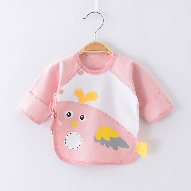 Pasgeboren Baby Kleding Baby Jongens Meisjes Ondergoed T Shirts Lange Mouwen 100% Katoenen Baby T-shirt Kleding Peuter Meisjes Ondergoed: 17