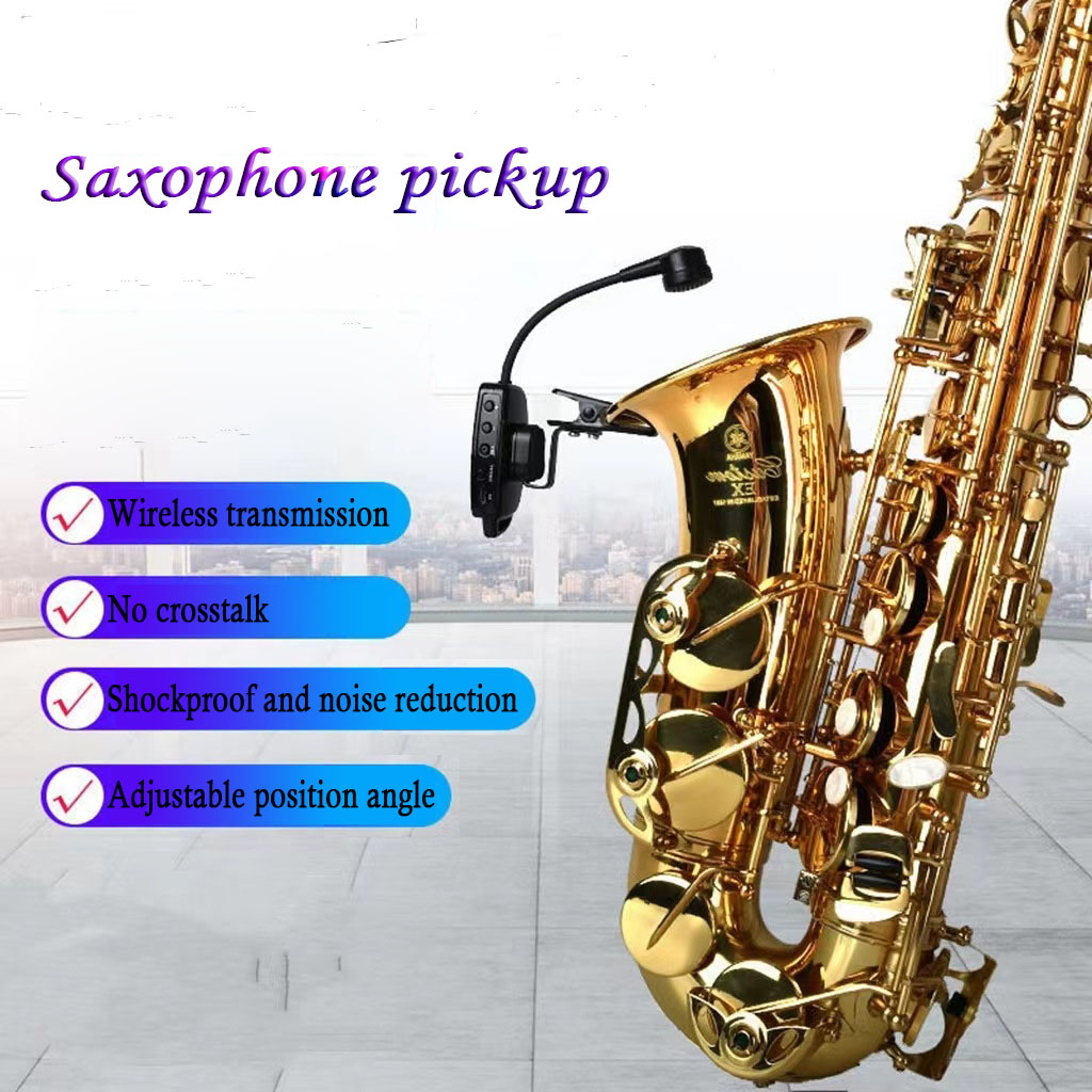 Funk mikrofon geeignet für Saxophon Trompete/Posaune Französisch Horn und andere Instrumente mehrere Orchester sind universell