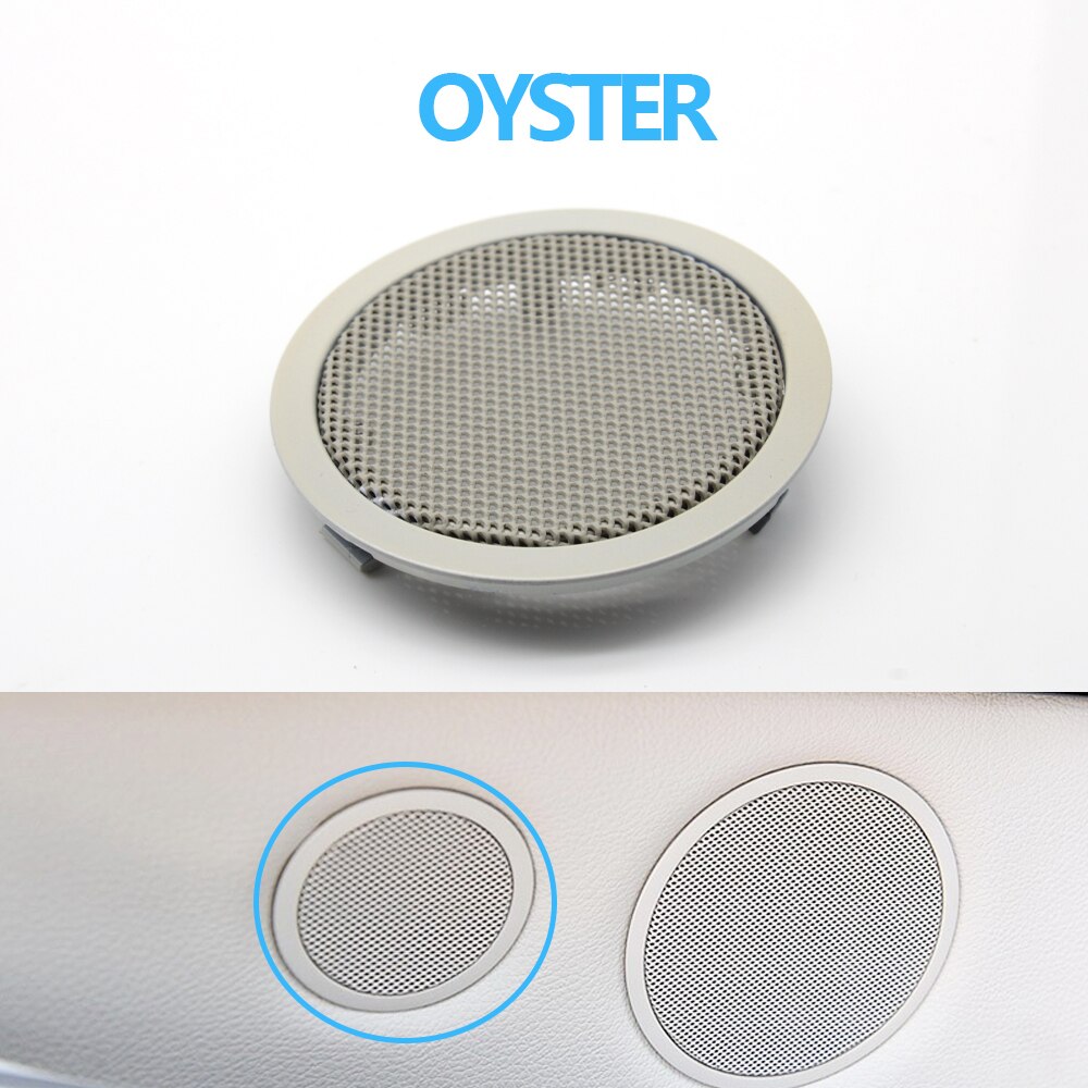 Left Right Side Driver Interior Rear Door Tweeter Loudspeaker Cover For BMW X5 X6 E70 E71 E72 2007 5 GT F07: Tweeter Cover OYSTER