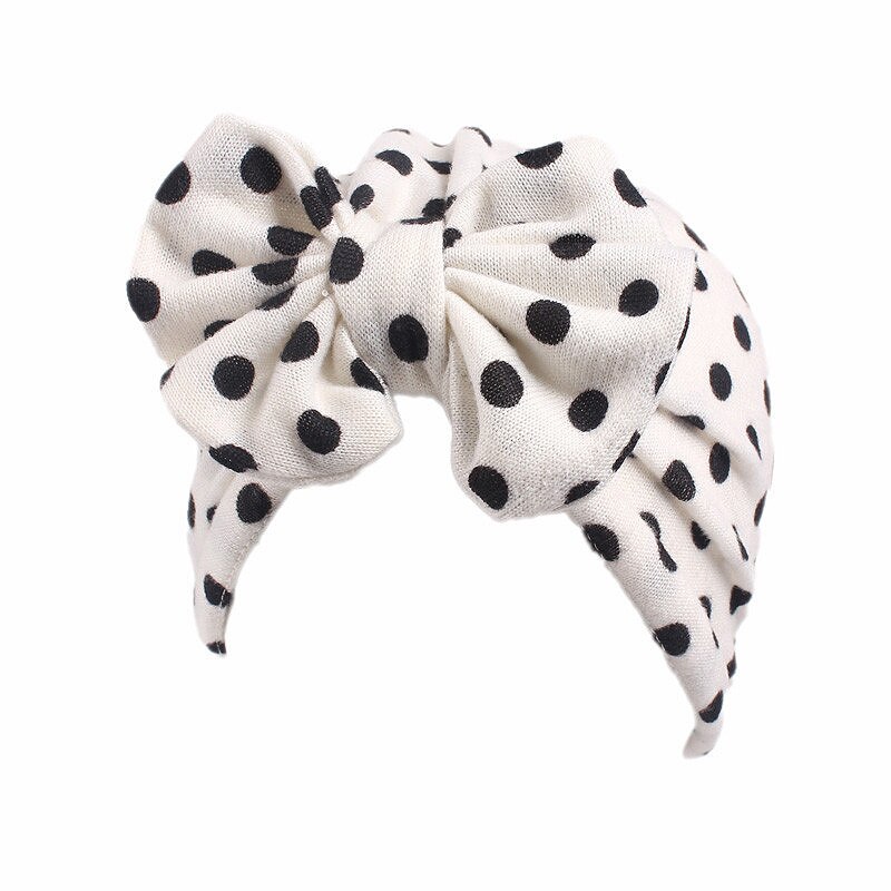 Sombrero de bebé para niñas, gorros de primavera con lazo, turbante, para otoño, Floral, para bebé, 1 pieza, accesorios para la ropa, sombreros para niños: 01