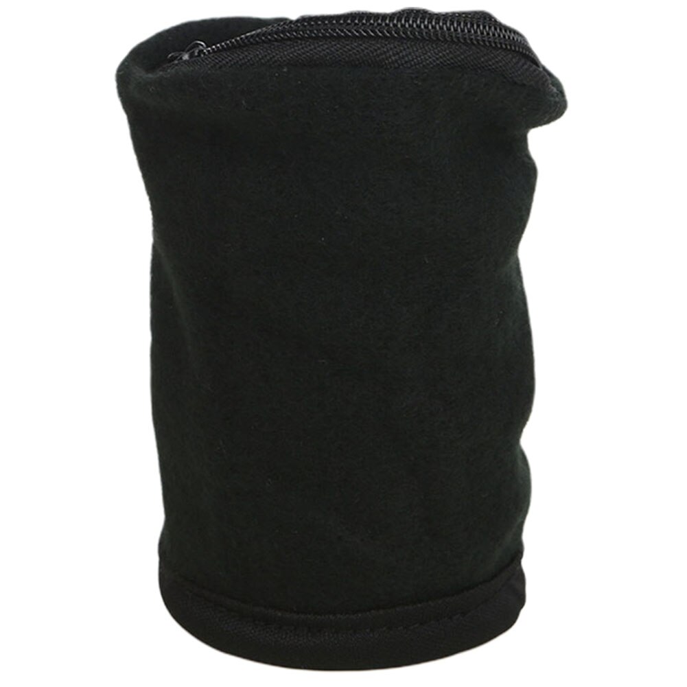 Men Women Running Sport Travel Zipper Wrist Wallet Band Coin Key Holder Storage Pouch Travel Gym Cycling Safe Sport Bag: Black