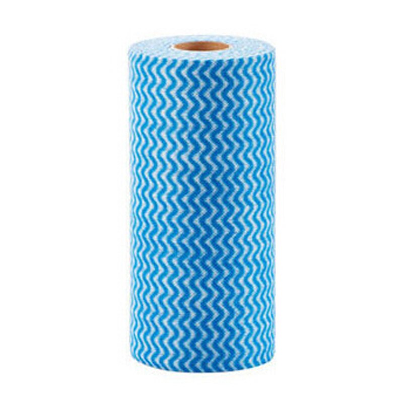 Keuken Wegwerp Afwassen Handdoek Nat Wassen Handdoek Keuken Schoonmaken Vaatdoek Verdikte Absorberende Non-woven Vaatdoek Geen Wassen: Blue