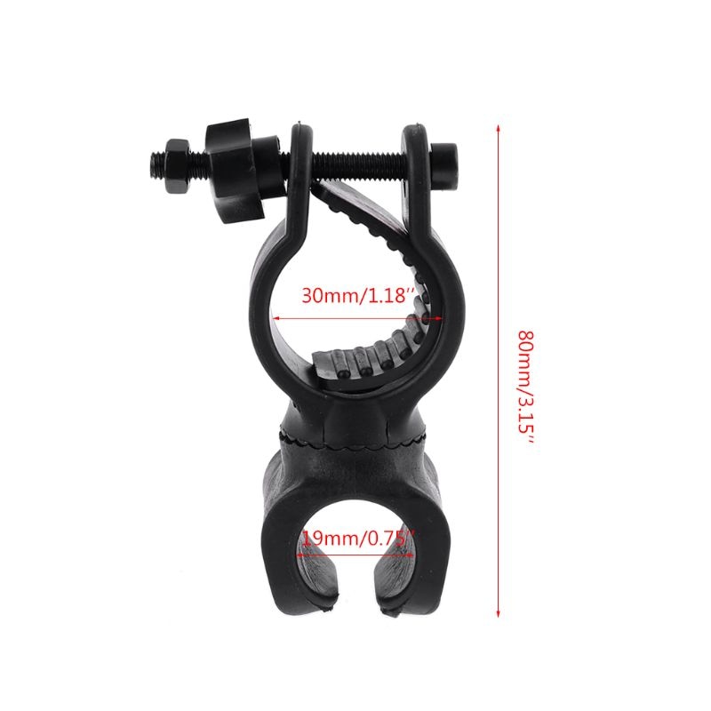 Metal Detector Pinpointer Mount Flashlight Holder Suitable Underground Detectors E7CB