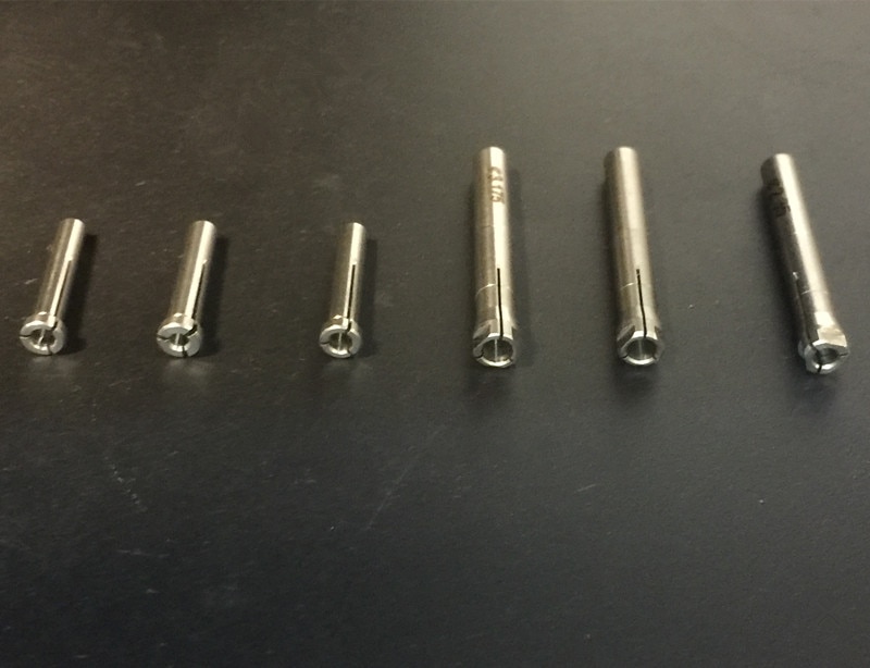 Korea spændebøsning adapter 2.35mm to 1.6mm til saeyang, shiyang mikromotor gravering 102l h37 l 1, h102s h35 sp 1 håndstykke boremaskine