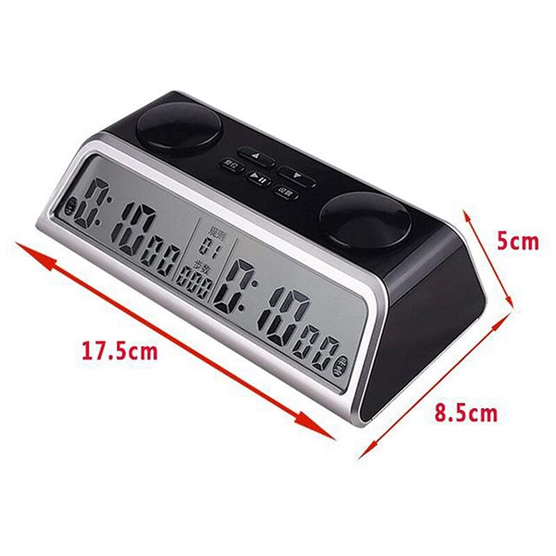 Clock Go Chess Clock Timer Game Chess Clock Shutdown Upgrade Voice Type Material Abs Electronic Clock