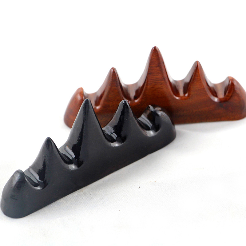 Klassieke chinese schrijfpenseelhouder met 4 houten poorten, koffiekleur, thuisonderwijs, thuiskantoor, schrijfwaren, gereedschap