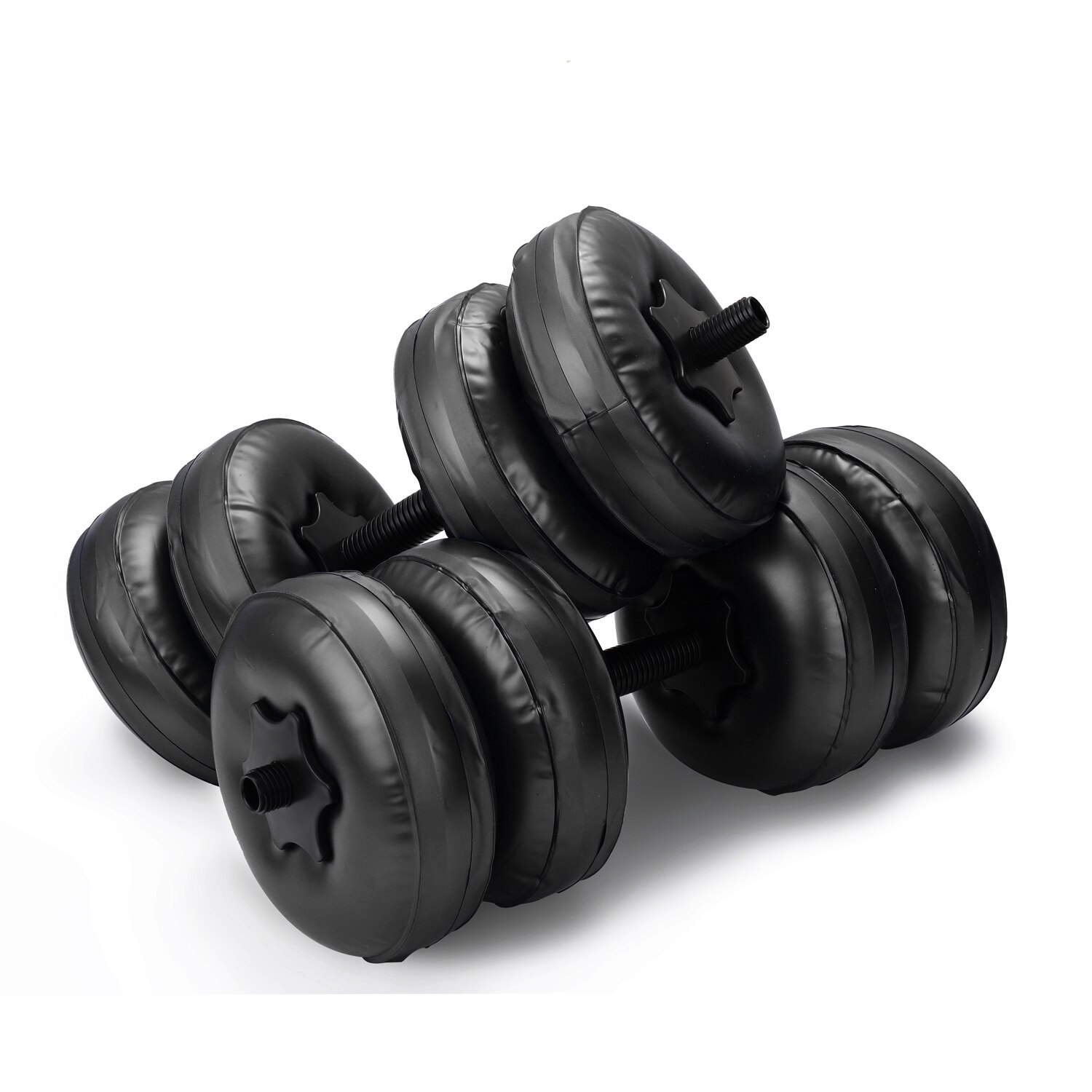 Mancuerna Flexible de 8-25kg para Fitness, relleno de agua, pesas de peso pesado, equipo casero de ejercicio, entrenamiento de Culturismo