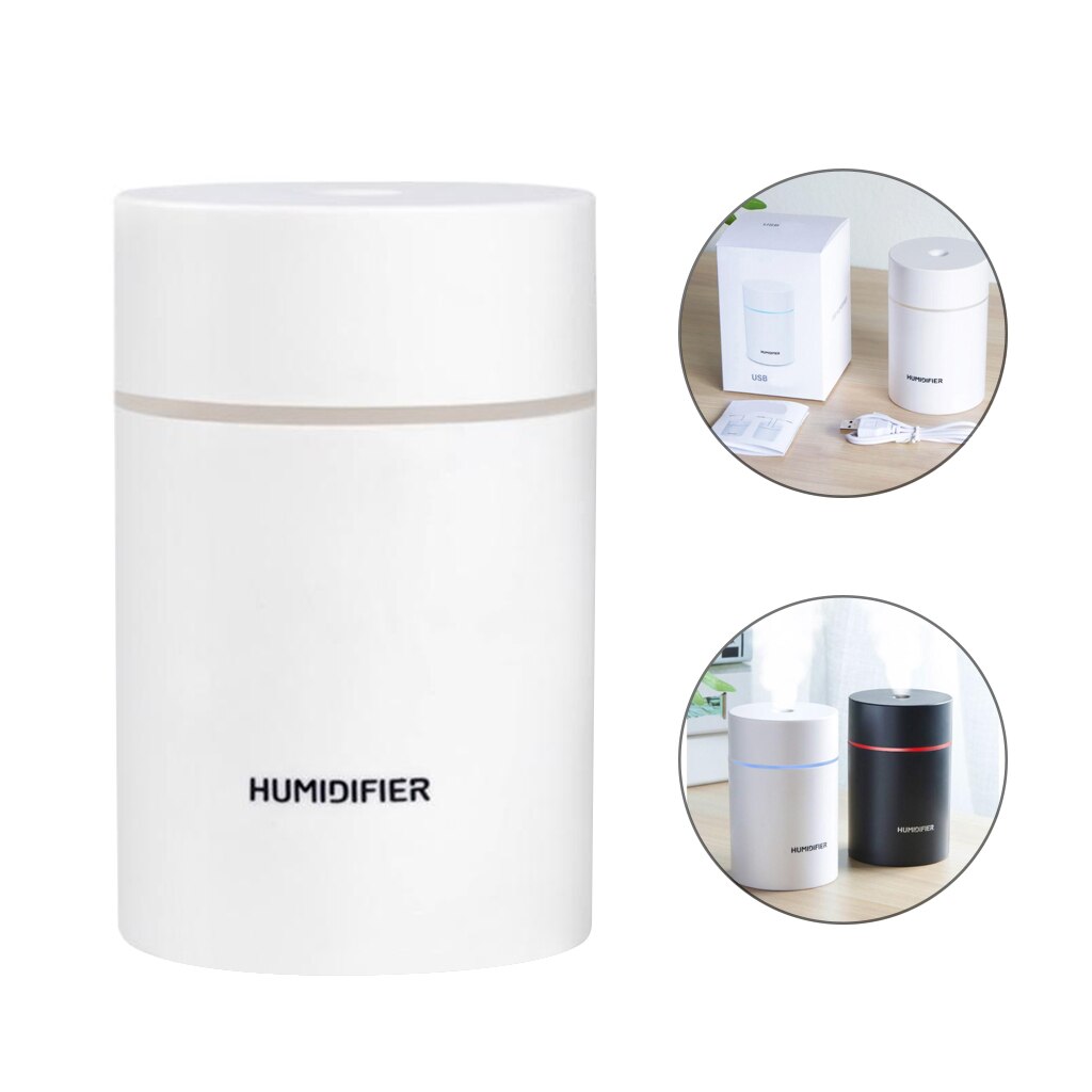 USB Bedroom Air Humidifier Aroma Difuser Nano Air Purifier for Baby Kid Room