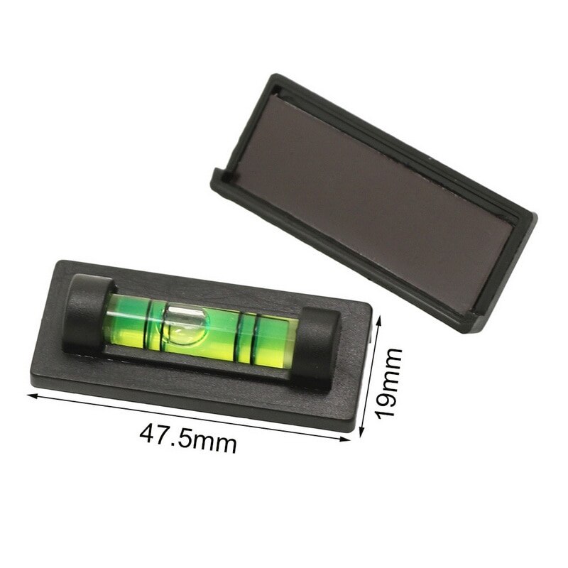 Square Level Bubble With Magnetic Stripe1PC Bubble Degree Mark Level Measuring Tool