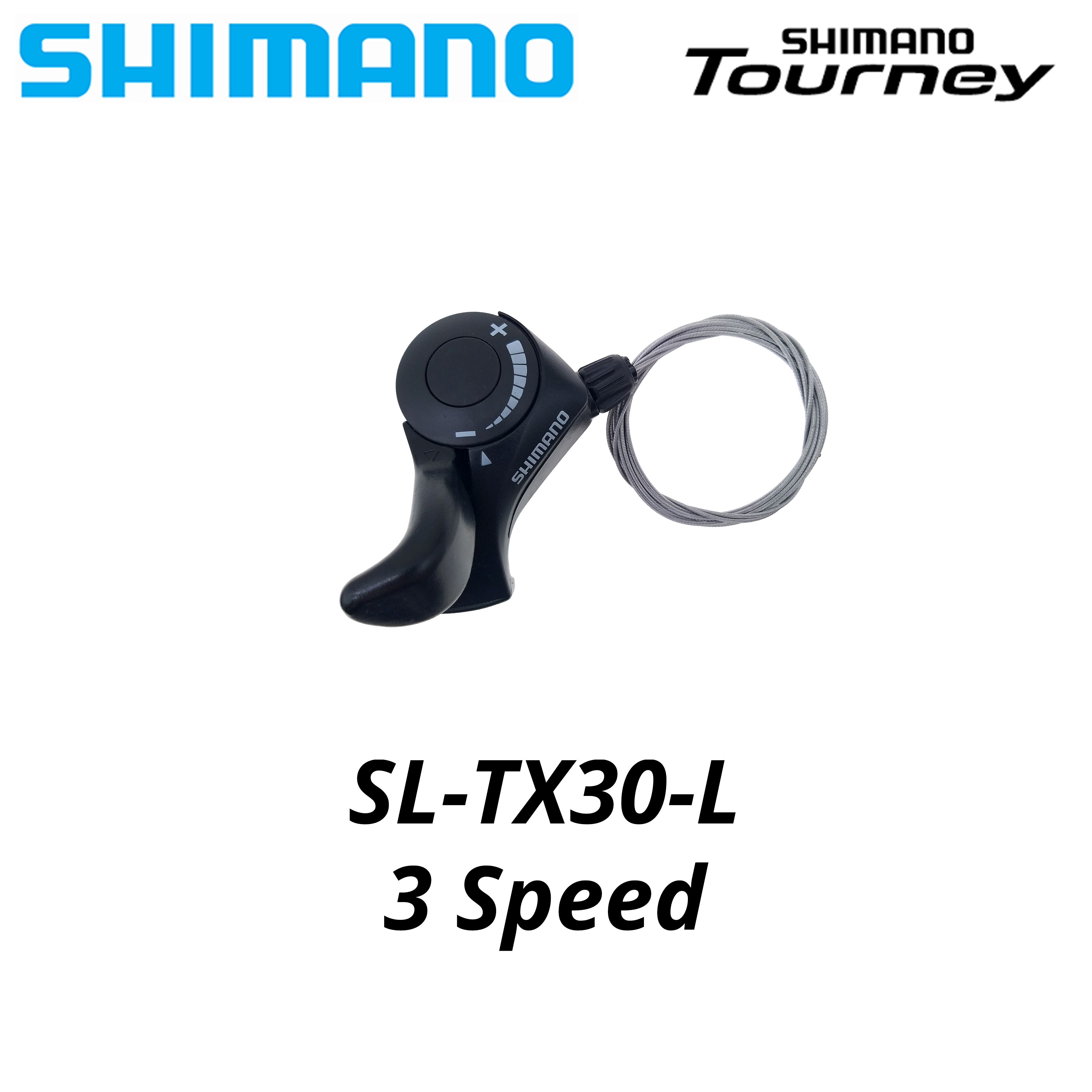 Shimano tourney sl  tx30 cykel gearstang 6 7s 18 21 speed  tx30 shifters indre gearkabel medfølger: Venstre 3 hastighed