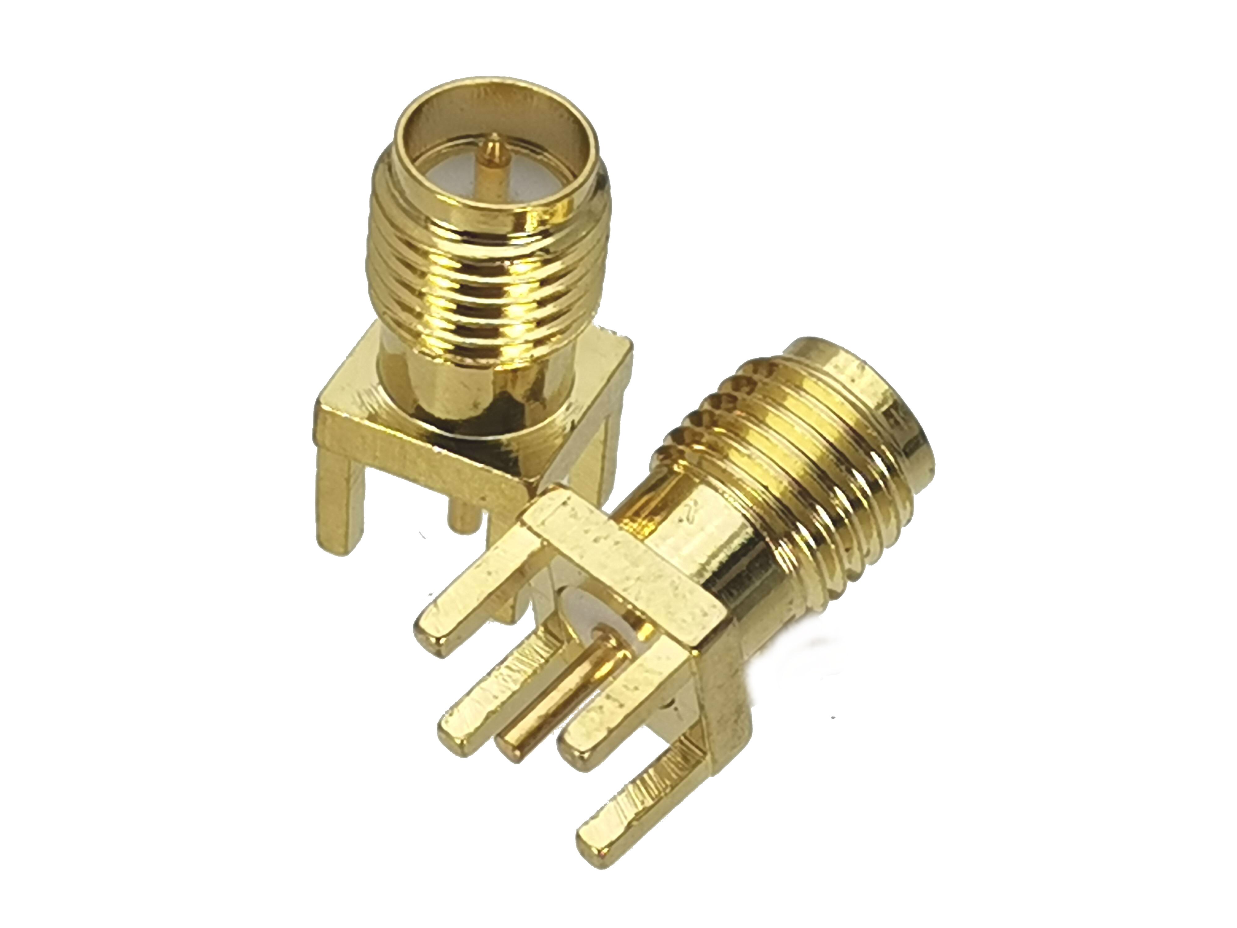 1Pcs RP-SMA Rpsma Mannelijke Jack & Vrouwelijke Plug Schot & Flens Solder Panel Mount & Pcb Mount Rf Adapter connector: Type 11-1pcs