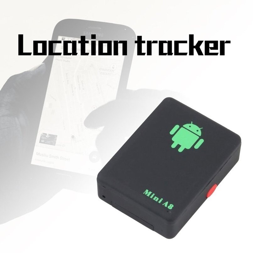 Locator mini  a8 gps gsm / gprs tracking device global real time tracker with sos button