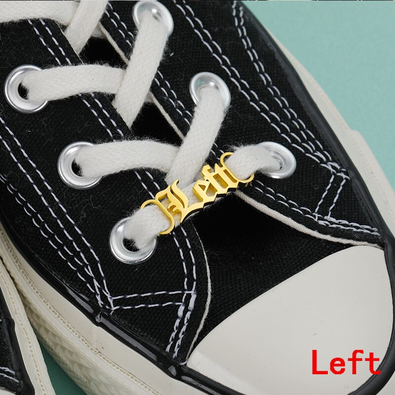 Nette Baby Mädchen Edelstahl Schuh Schnalle Sternzeichen Schuh Schnalle Für Frauen Männer Gold Schnürsenkel Tag Charme Schmuck Zubehör BFF: Left