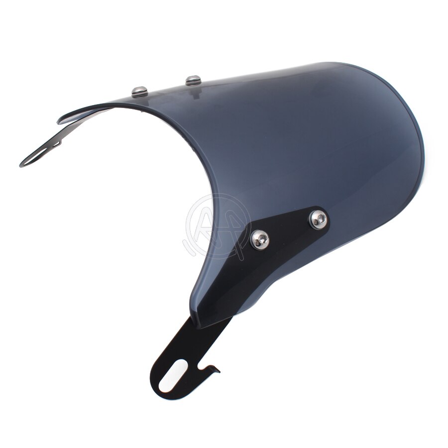 5-7 pouces moto rétro café Racer phare pare-brise Instrument visière universelle pour Honda Yamaha XJR 1300 Suzuki GSX 1400