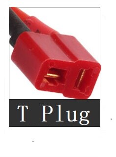 Batería lipo de 7,4 V y 3000mah, 18650, 2S T, enchufe para Q46 Wltoys 10428 /12428/12423, accesorios de repuesto para coche RC, batería de alta capacidad de 7,4 V: Blanco