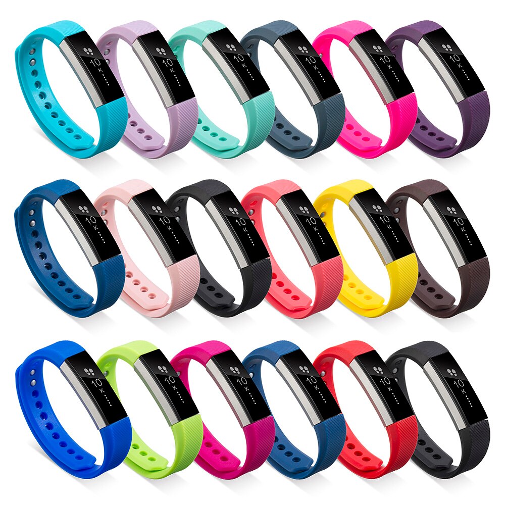 Zachte Siliconen Veilige Verstelbare Band Voor Fitbit Alta Band Polsband Riem Armband Horloge Vervanging Accessoires
