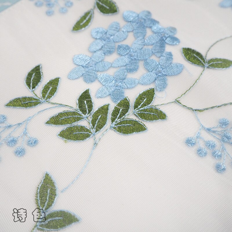 Spring Version Hydrangeas Theme Floral Journal Cover A5 A6: A6 Blue Cover