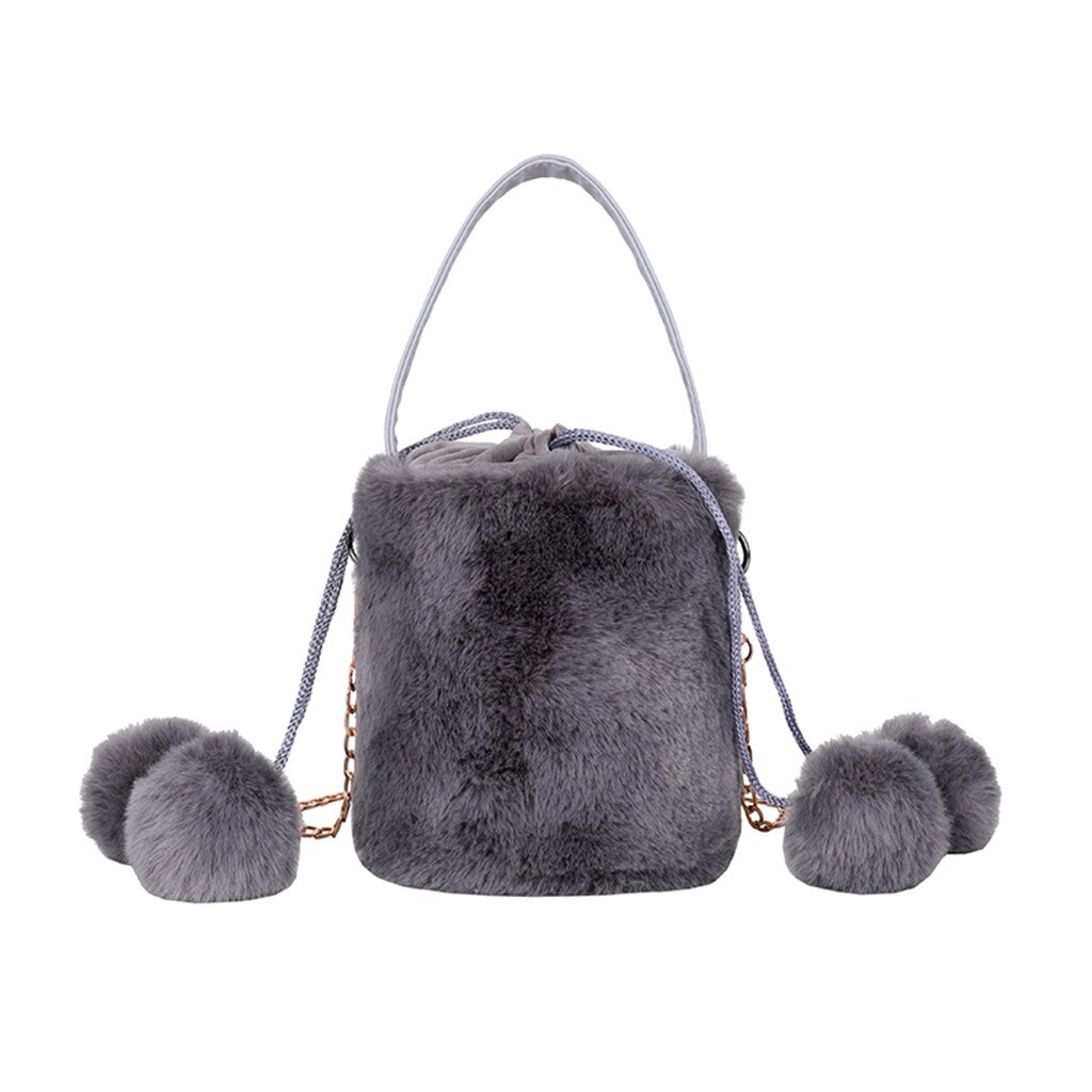 Plush Satchel Casual Wild Simple Shoulder Messenger Bagsports, travel, Business Crossbody Bag 1121: DG