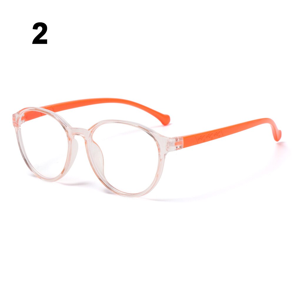 Qutzzmnd Anti-blue Light Computer Glasses Boys Girls Kids Glasses Protection Eyeglasses Ultra Light Frame Glasses: 2