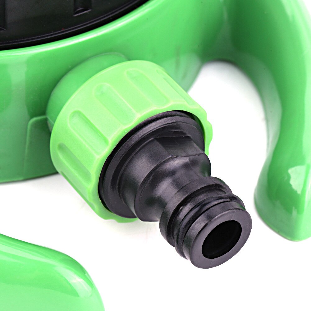 Backyard Dial Sprinkler Automatic 360 Rotating Watering Irrigation System 9-Pattern Turret Spray Stationary Sprinkler Head