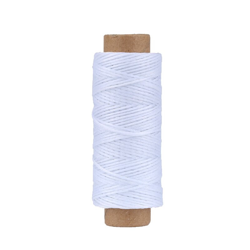 Kaobuy 12 Kleuren Gewaxt Draad Lederen Naaien Waxed Thread Voor Lederen Waxkoord Voor Leer Craft Hand Stiksels Draad: type 6
