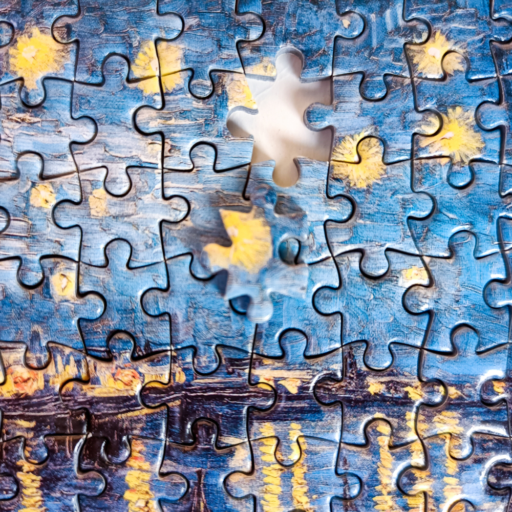 Mini Circular Tube 150 Piece Puzzle Game Children Souptoys Pre-school Magination Intellectual Educational Tennessee River