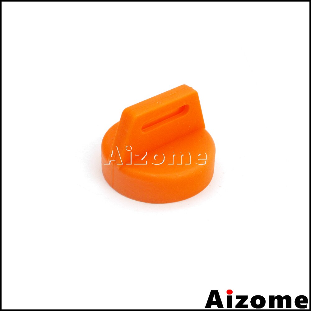 Atv Rubber Key Cover Voor Polaris Sportsman Scrambler Trail Boss Magnum 2000 Sleutel Schakelaar Ontsteking Cover 5433534 Rzr keycovers: Oranje