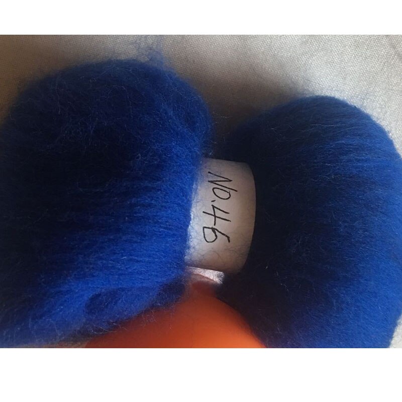 WFPFBEC 70 s Australië GEKAMD 100% WOL fiber merino diy wol voor neddles vilten 50g 100g NR 46