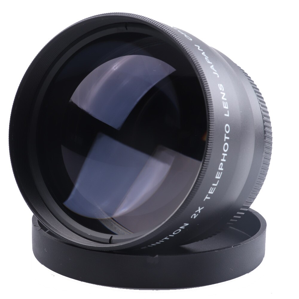 Lightdow 55mm 2.0x Aangesloten telelens voor Sony Alpha A77 A280 A290 A380 A390 A580 A590 A200 A230 18 -55mm Camera Lens